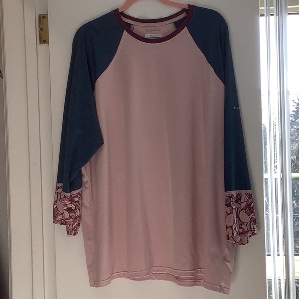 Columbia Omni-Wick advanced evaporation long sleeve tee size 3X.  See pictures.